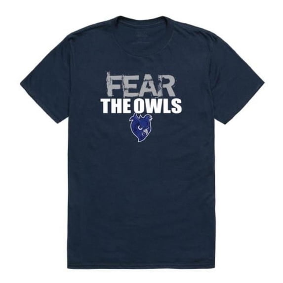 Southern Connecticut State University Owls Fear College T-Shirt, Navy - Medium