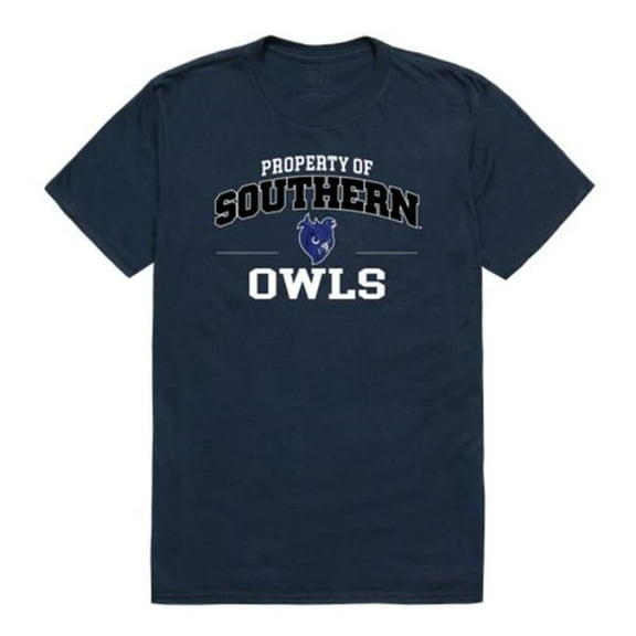Southern Connecticut State University Owls Property College T-Shirt, Navy - Extra Large