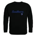 thumbnail image 1 of Southern Connecticut State University Owls Script Crewneck Sweatshirt, Black - Extra Large, 1 of 1