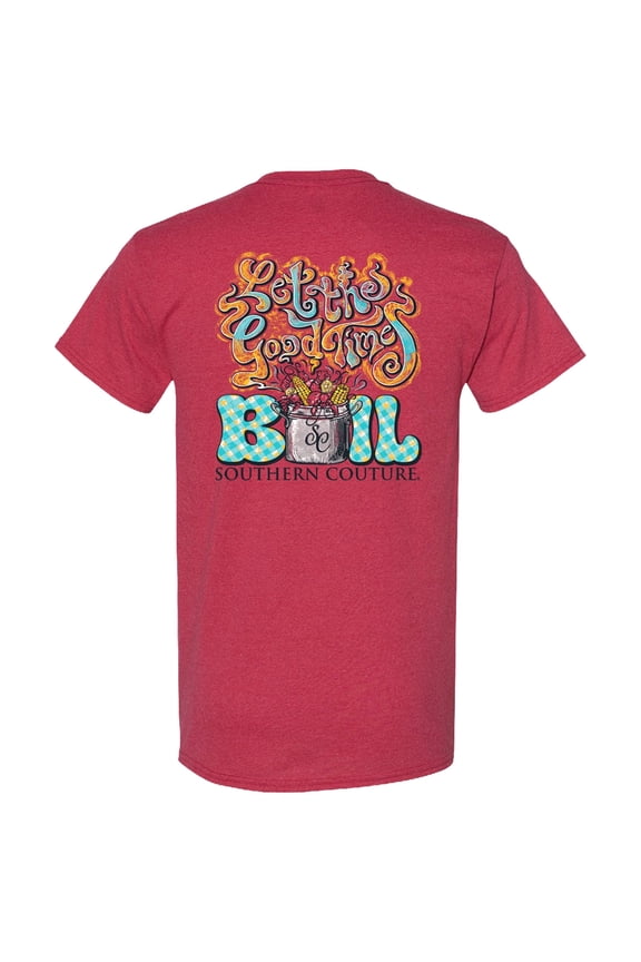 Southern Couture Classic Good Times Boil Crawfish T-Shirt