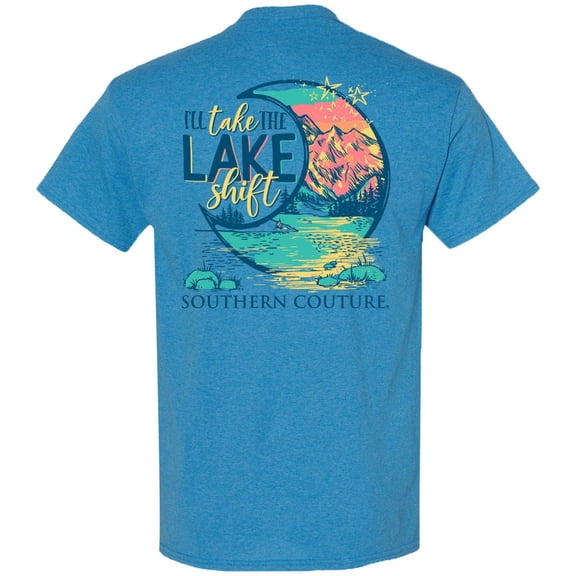 Southern Couture Classic Ill Take the Lake Shift T-Shirt