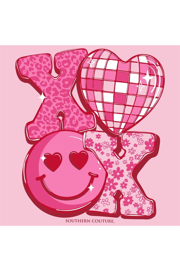 Southern Couture Classic Pattern XOXO T-Shirt
