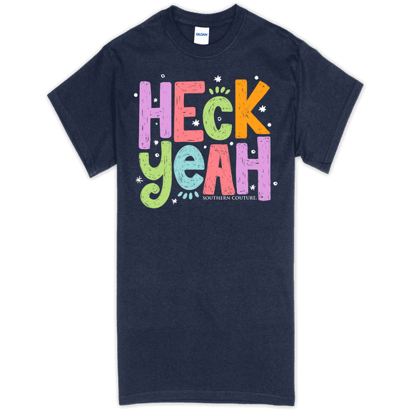 Southern Couture Heck Yeah Soft T-Shirt