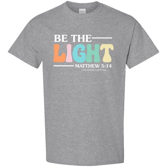 Southern Couture Soft Collection Be the Light T-Shirt