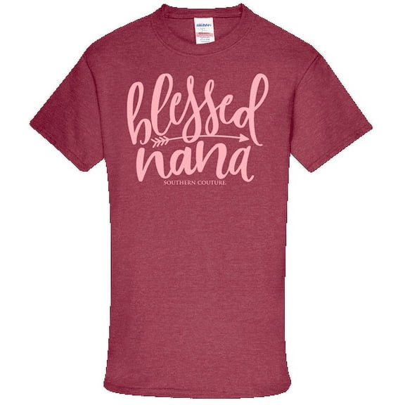 Southern Couture Soft Collection Blessed Nana Arrow T-Shirt