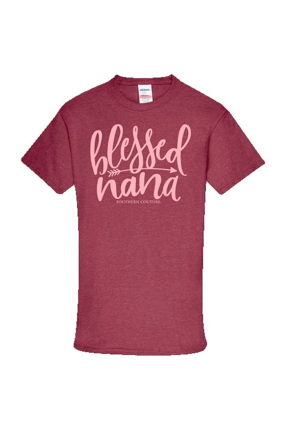 Southern Couture Soft Collection Blessed Nana Arrow T-Shirt
