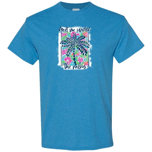 Southern Couture Soft Under The Palms T-Shirt