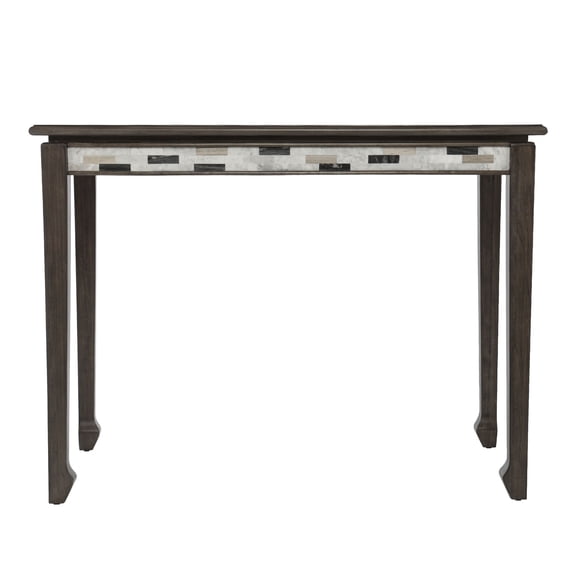 Southern Enterprises 48" Brown and White Contemporary Counter Table