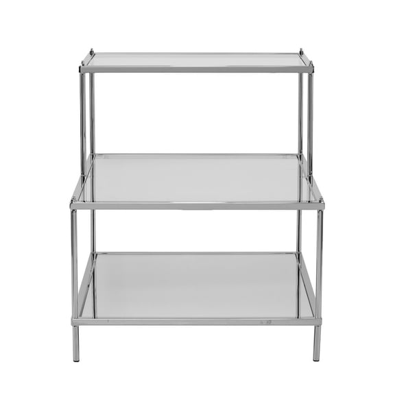 SEI Knox Glam Mirrored Accent Table