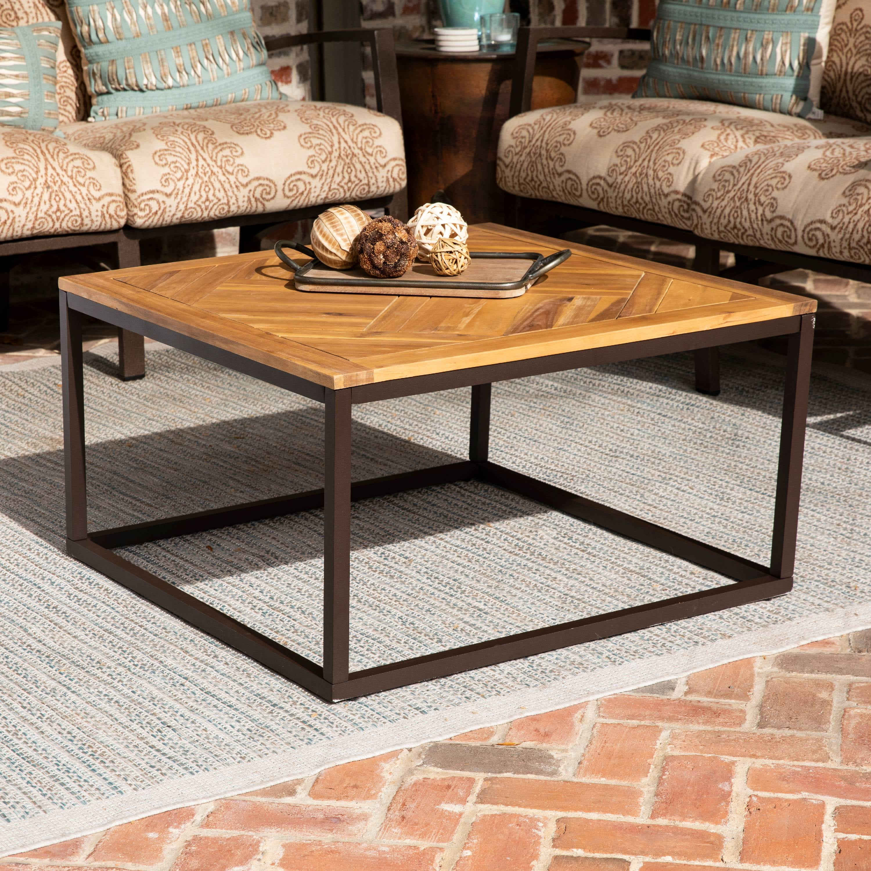 Southern Enterprises Larksmill Modern Outdoor Coffee Table