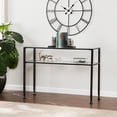thumbnail image 1 of Southern Enterprises Metal Sofa Table, Distressed Black, 1 of 14