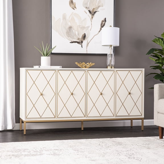 Southern EnterprisesMarradi Sideboard Cabinet w/ Storage - Cream