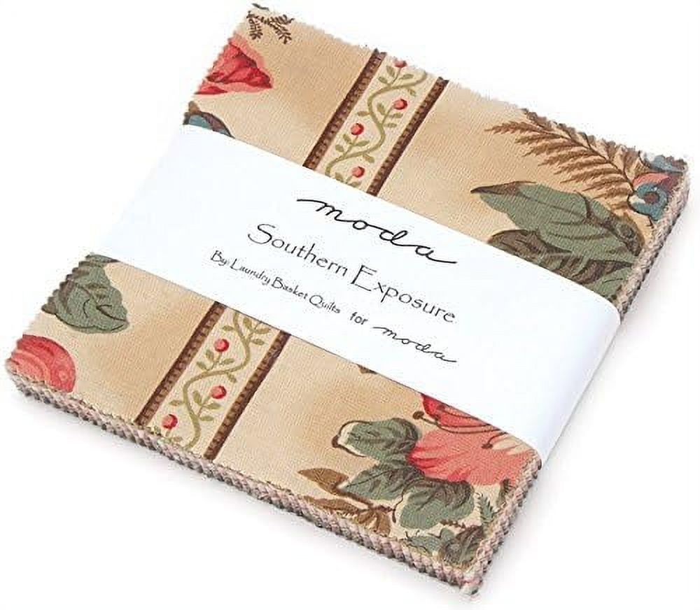 Southern Exposure Charm Pack By Laundry Basket Quilts; 425" Precut