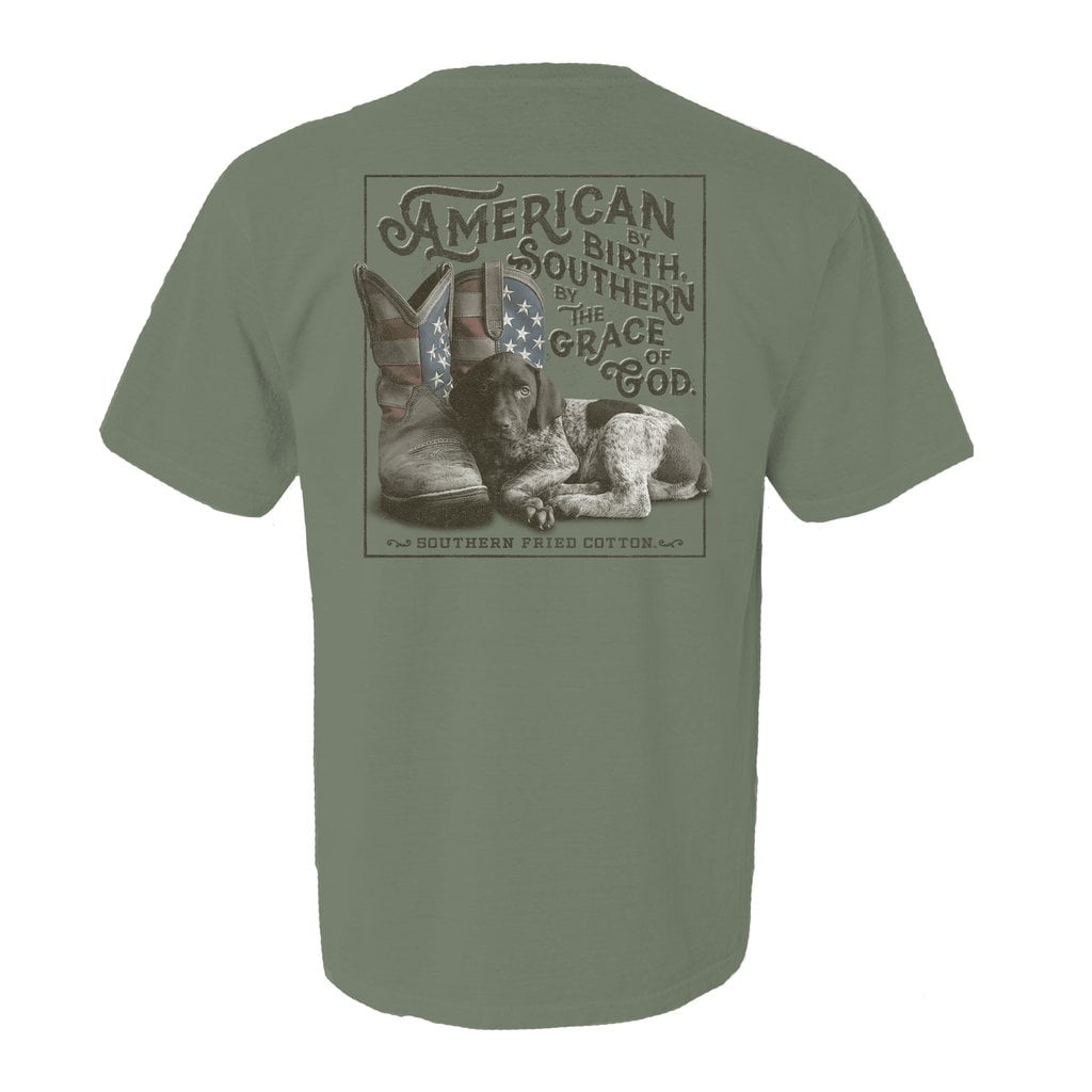 southern fried cotton men's t shirts