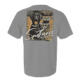 thumbnail image 1 of Southern Fried Cotton River Duck Hunt With Black Lab Camo Cooler Short Sleeve Comfort Colors Granite Graphic T-shirt-XL, 1 of 4
