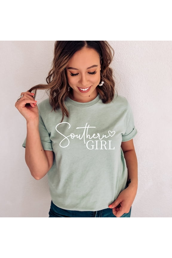Southern Girl T-ShirtWomen's Soft Cotton Blend Tee All Size S-5Xl