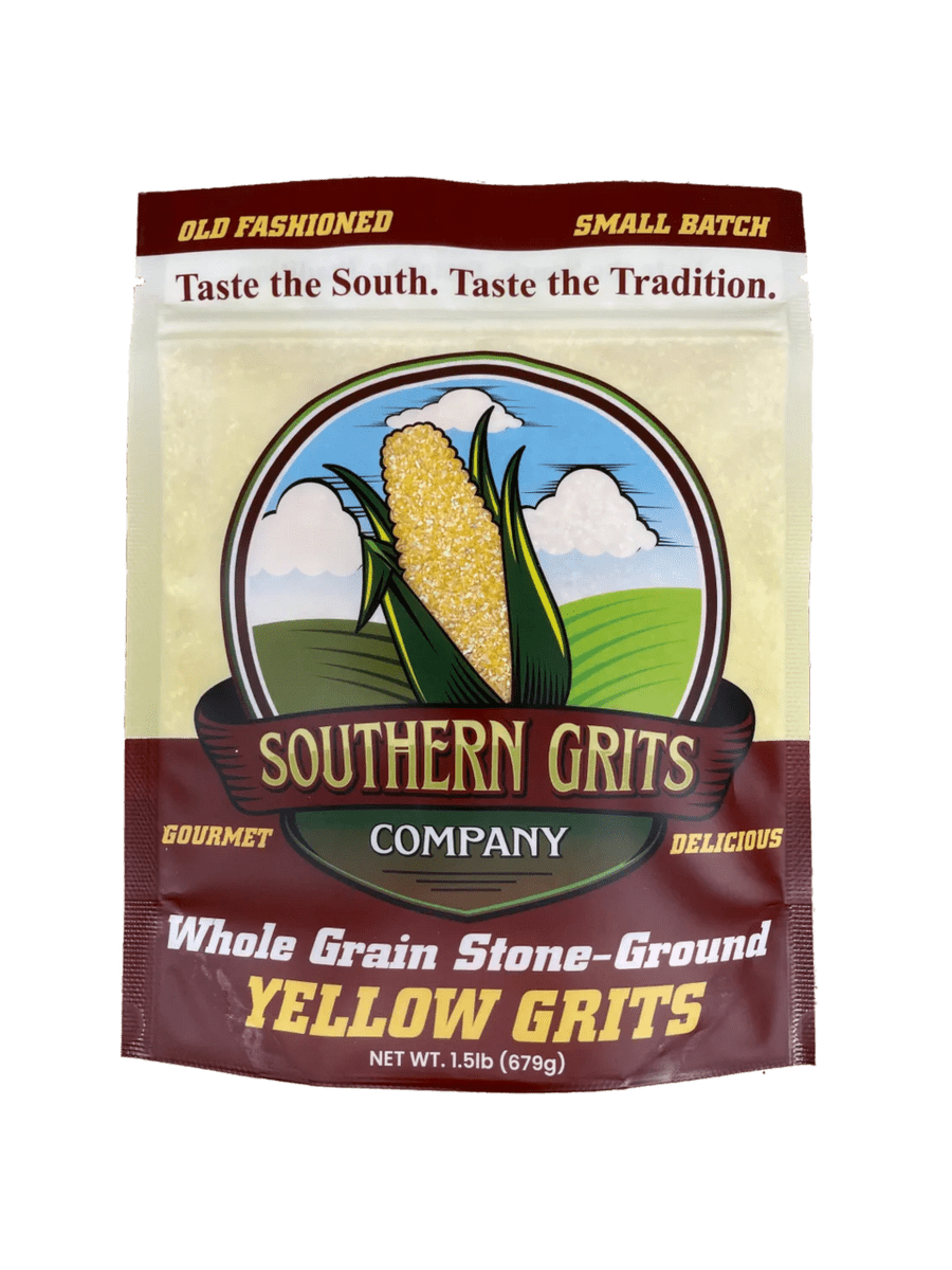Southern Grits Company Gourmet Stone Ground Yellow Grits 24oz