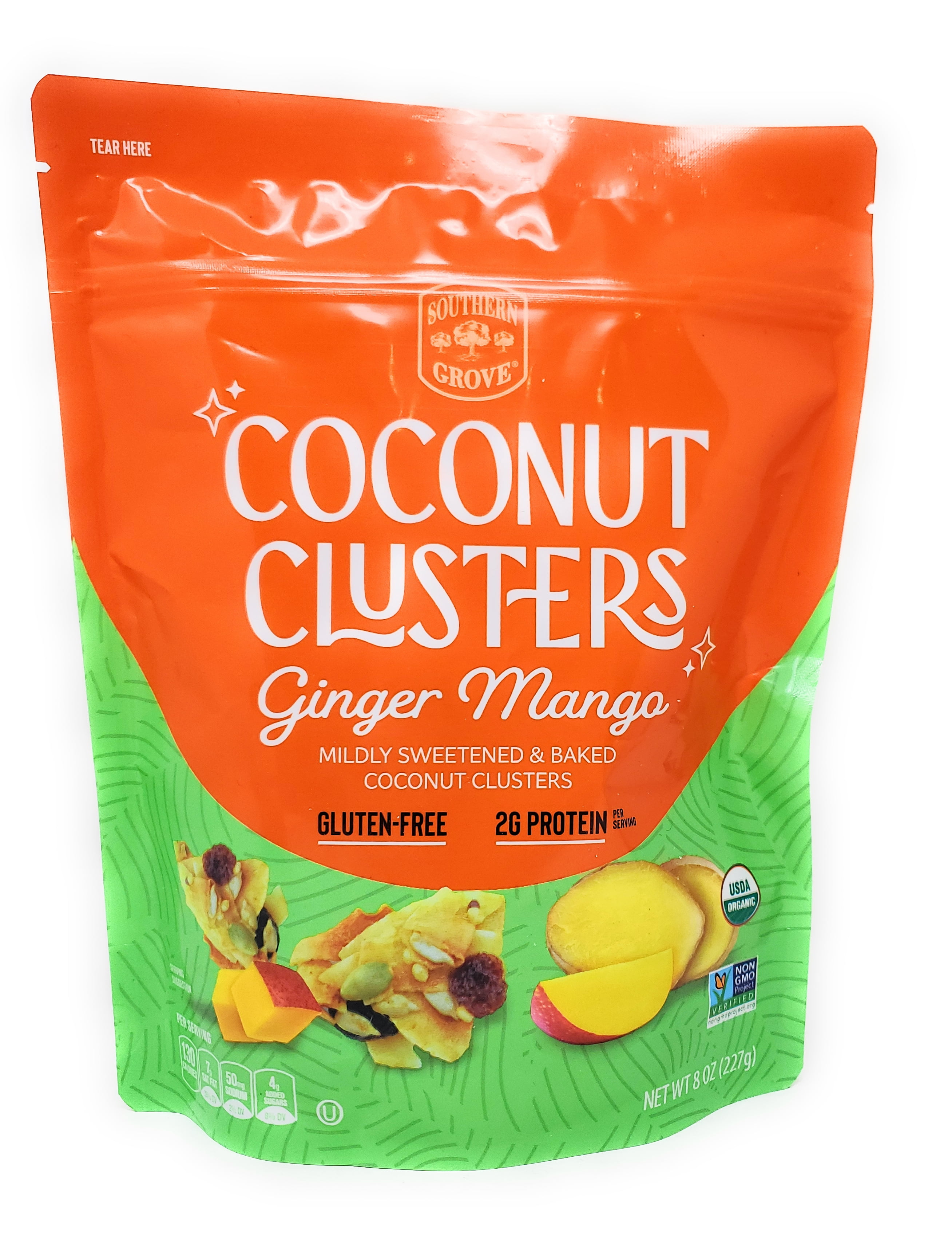 Coconut Clusters Ginger Mango