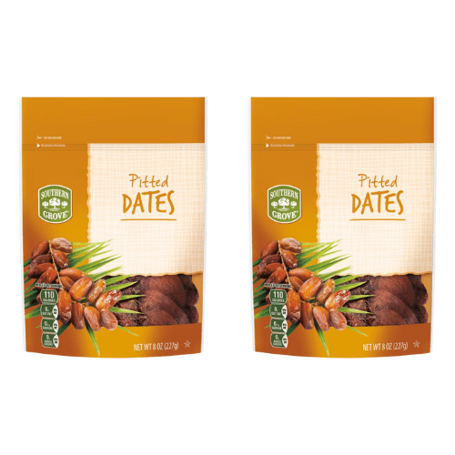 Southern Grove Dates Pitted 8 oz, 2 Pack