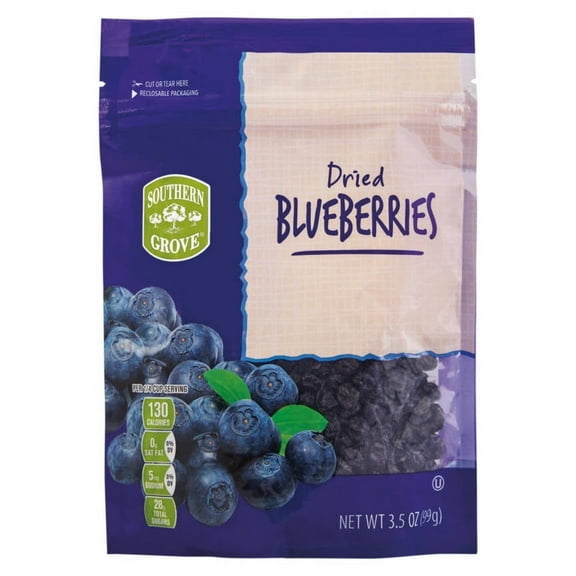 Southern Grove Dried Blueberries, 3.5 oz