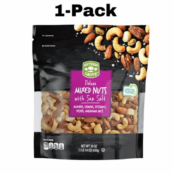 Southern Grove Mixed Nuts with Sea Salt 30 oz 1-Pack