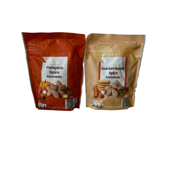 Southern Grove Pumpkin Spice Almonds 2 Pack 14 oz
