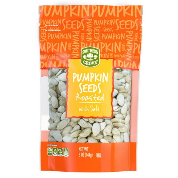 Southern Grove Roasted Pumpkin Seeds, 5 oz