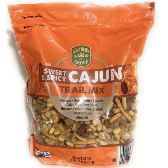 Southern Grove Sweet and MSF2Spicy Cajun Trail Mix