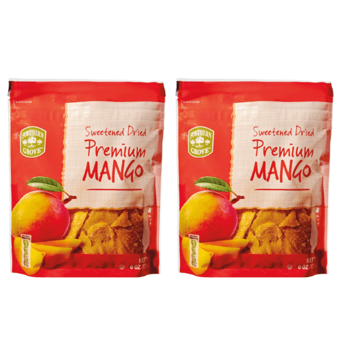 Southern Grove Sweetened Dried Philippine Mango 2-Pack 6 Oz