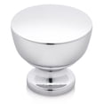 thumbnail image 1 of Southern Hills  Polished Chrome Round Cabinet Knobs (Pack of 5), 1 of 1