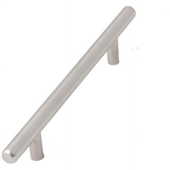 Southern Hills Stainless Steel 8 Inch Cabinet Drawer Pulls, 5 Inch Screw Spacing, Modern Cabinet Hardware, Drawer Handles, Pack of 5