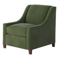 thumbnail image 1 of Southern Home Furnishings Bella Forrest Polyester Accent Chair in Green, 1 of 2