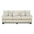 thumbnail image 1 of Southern Home Furnishings Felix Dune Transitional Polyester Sofa in Cream, 1 of 6