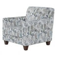 thumbnail image 1 of Southern Home Furnishings Glissade Teal Polypropylene Accent Chair - Multi-Color, 1 of 5