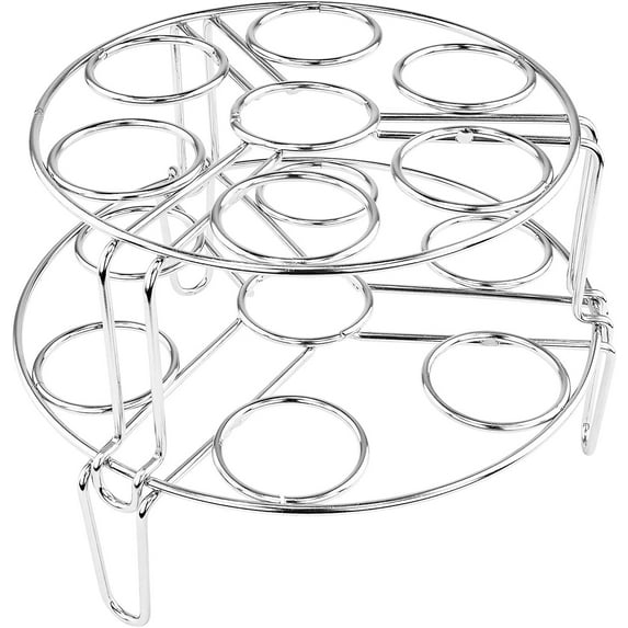 Southern Homewares Stainless Steel Egg Steaming Rack – Pressure Cooker & Countertop Holder