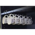 thumbnail image 1 of Southern Homewares Under Shelf Mug Cup Rack Metal Storage Holder for Kitchen Pantry Cupboard Chrome, 1 of 3