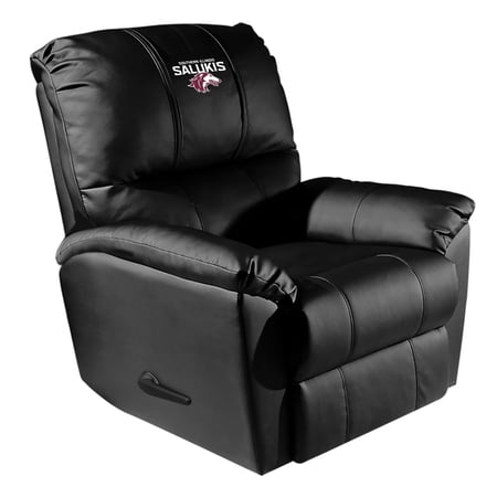 Southern Illinois Salukis Logo Freedom Rocker Recliner with Zipper System