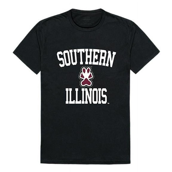 Southern Illinois University Arch T-Shirt, Black & White - Medium