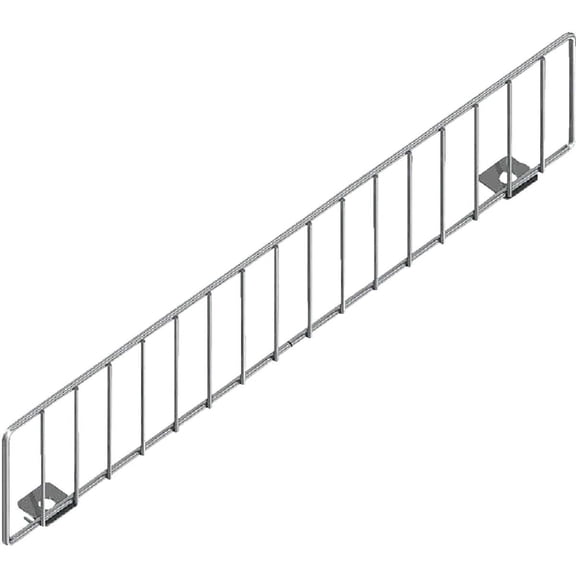 Southern Imperial Wire Fencing R16-3-475-RD - Chrome Finish - 3 In. x 47-1/2 In., Silver