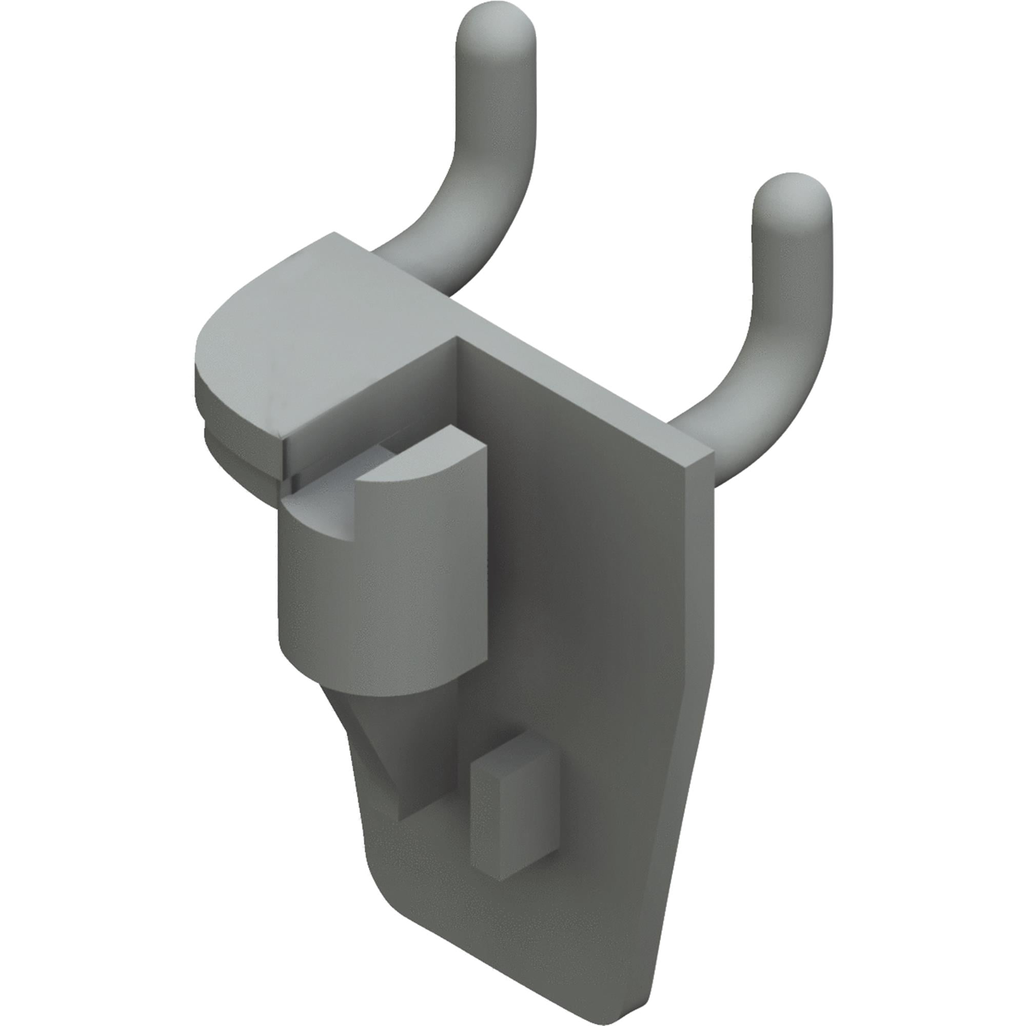 Siffron Gray Quick Release Fastback Peg Hook Replacement Back Pack of ...