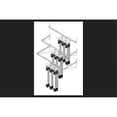 thumbnail image 1 of Southern Imperial ROR-48-9 9 in. x 48 in. Waterfall Rack, 1 of 2