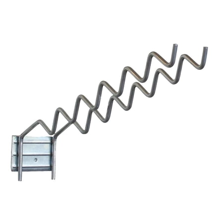 Southern Imperial Garden Tool Display Hook Chrome - 12" Size, Metal, Silver, 5 Piece