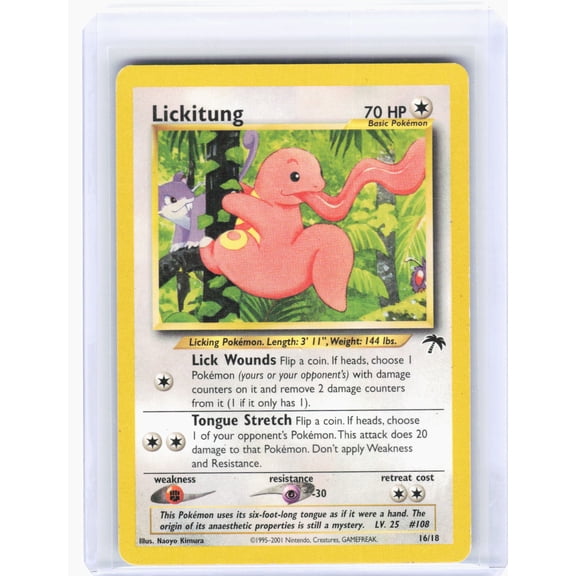 Southern Islands Lickitung Non-Foil Promo #16/18