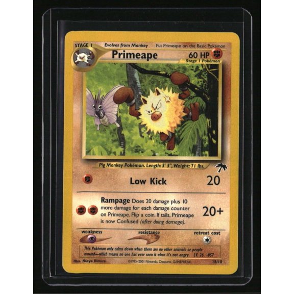 Southern Islands Primeape 18/18 Near Mint or Better Trading Card