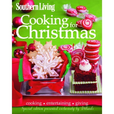 Pre-Owned Southern Living Cooking for Christmas Cookbook Paperback