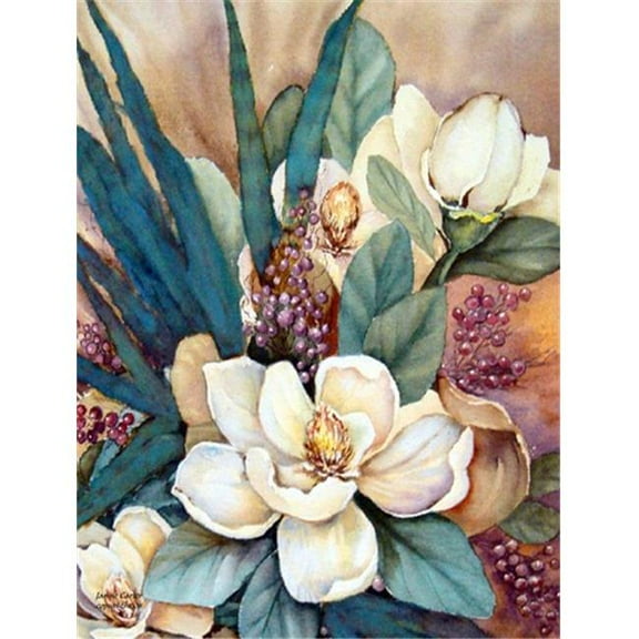 Southern Magnolias Flag Garden Size