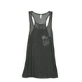 thumbnail image 1 of Southern Mama Jar Women's Fashion Sleeveless Flowy Racerback Workout Yoga Tank Top Charcoal Grey Large, 1 of 3