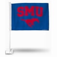 thumbnail image 1 of Southern Methodist Fg Car Flag (White Pole), 1 of 5