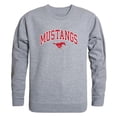 thumbnail image 1 of Southern Methodist University Men Campus Crewneck Sweatshirt, Heather Grey - Medium, 1 of 1