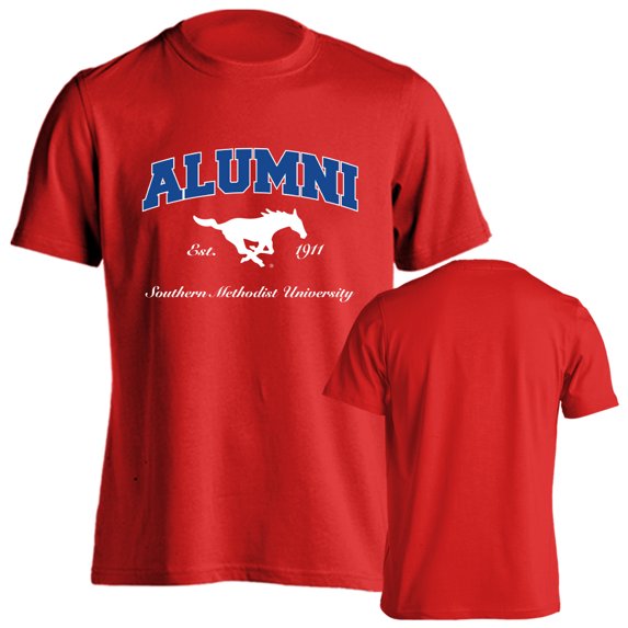 Southern Methodist University Mustangs Alumni Proud Graduate Short Sleeve T-Shirt